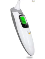 HealthSmart Instant Talking Infrared Thermometer | Forehead & Ear Scan | Dual-Language Audio