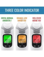 HealthSmart Instant Talking Infrared Thermometer | Forehead & Ear Scan | Dual-Language Audio - Image 2