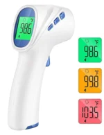 Digital Infrared Forehead Thermometer | Fast Scan, Fever Alarm for All Ages