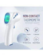 Digital Infrared Forehead Thermometer | Fast Scan, Fever Alarm for All Ages - Image 2