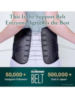 GUARDNER Lumbar Support Back Brace (Official) - Enhances Comfort, Breathable Design, Lower Back Belt, Posture and Spine Support (M size, 29-33 in) - Image 2