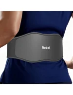 Nobol PhysioBelt Medical Grade Lumbar Support Back Brace Belt for Lower Back Pain, Sciatica, Scoliosis, Herniated Disc, Adjustable 3 Heat, 3 Compression & 3 Vibration Levels for Men & Women