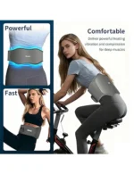 Nobol PhysioBelt Medical Grade Lumbar Support Back Brace Belt for Lower Back Pain, Sciatica, Scoliosis, Herniated Disc, Adjustable 3 Heat, 3 Compression & 3 Vibration Levels for Men & Women - Image 2