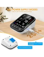 Blood Pressure Machine, Automatic Upper Arm Blood Pressure Monitor with 2x199 readout, 4.5 inch Backlit Large Screen Adjustable Large Cuff 9 to 17 inches - arrhythmia and Home Hypertension Detector - Image 2