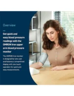 OMRON Iron Blood Pressure Monitor for Home Use & Upper Arm Blood Pressure Cuff - #1 Doctor & Pharmacist Recommended Brand - Clinically Validated - Image 2