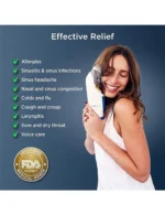 Mypurmist Free Ultrapure Cordless Steam Inhaler - Handheld Personal & Battery-Powered Steamer, Vaporizer & Humidifier for Sinus Relief, Nasal Congestion, Cold & Cough, Vocal Care - Image 2