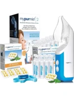 Deepcozy Twin-Motor Sinus Rinse System | Neti Pot Alternative with 3X Faster Relief